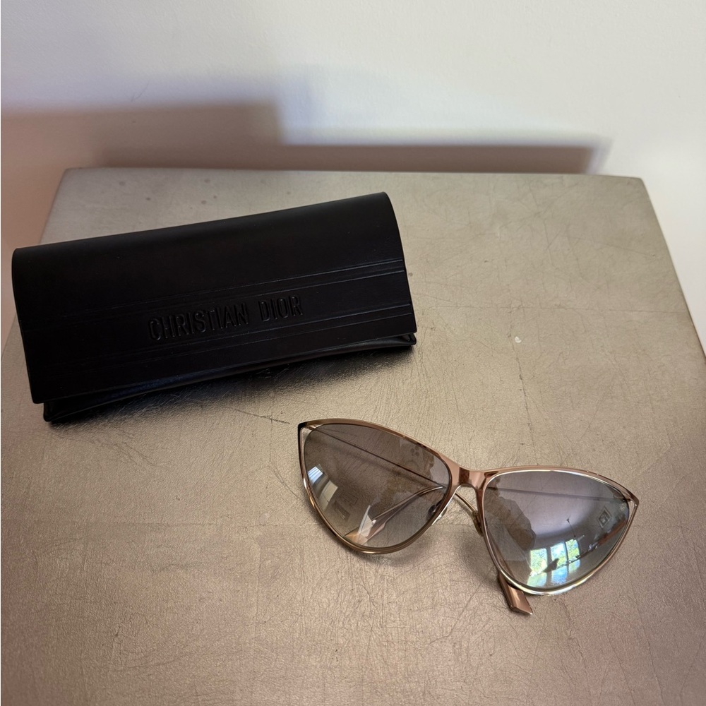Women's Dior New Motard Cat Eye Sunglasses, 65mm